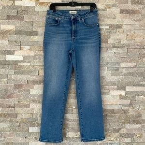 Madewell kick out jeans.